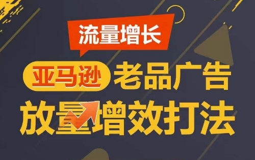 流量增长 亚马逊老品广告放量增效打法，短期内广告销量翻倍-网赚联盟