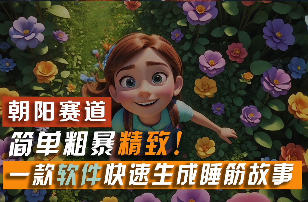 （11405期）利用一款软件5分钟一条爆款睡筋故事，简单粗暴精致！小白月入2w+-网赚联盟