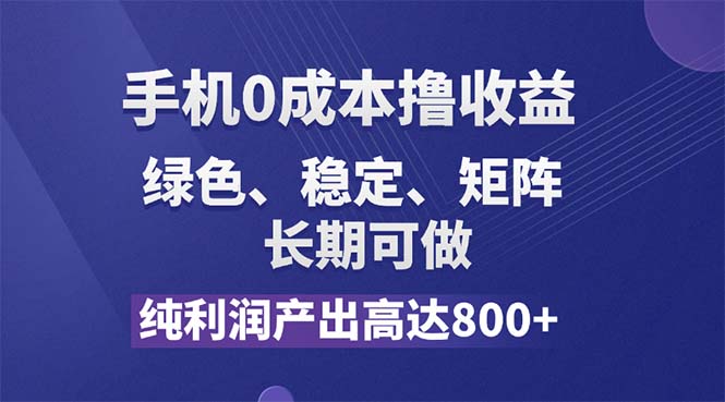 （11976期）纯利润高达800+，手机0成本撸羊毛，项目纯绿色，可稳定长期操作！-网赚联盟
