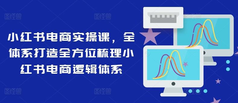 小红书电商实操课，全体系打造全方位梳理小红书电商逻辑体系-网赚联盟