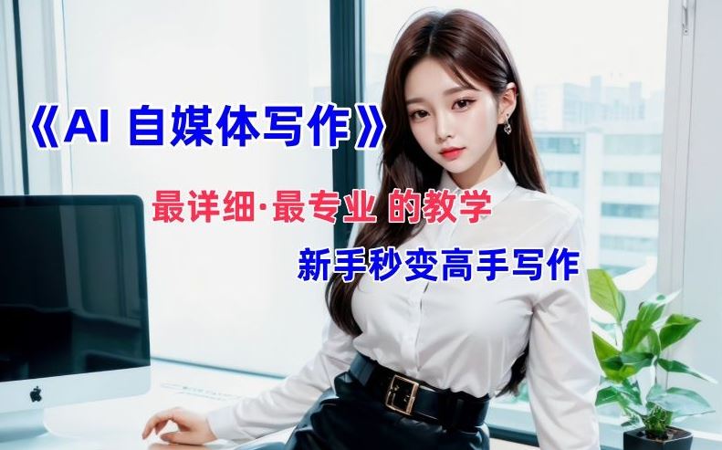 AI自媒体文章创作全网最详细教程，新手秒变写作高手，多方位发展-网赚联盟