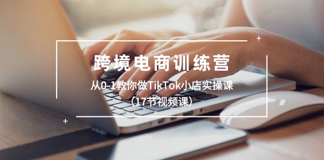 （10946期）跨境电商训练营：从0-1教你做TikTok小店实操课（17节视频课）-网赚联盟