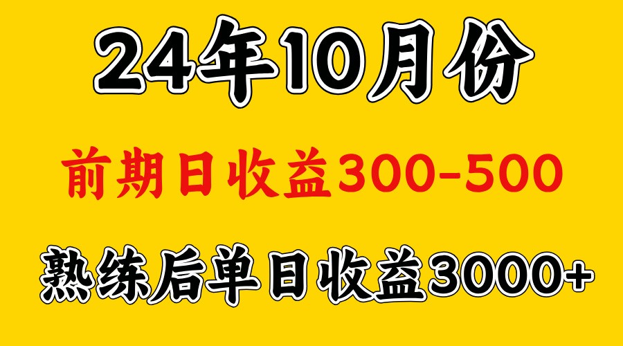 高手是怎么赚钱的.前期日收益500+熟练后日收益3000左右-网赚联盟