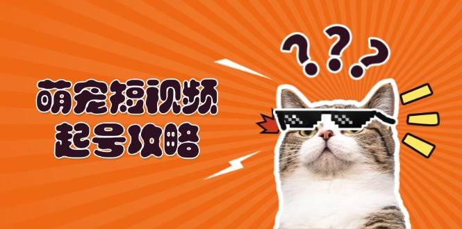 萌宠短视频起号攻略：定位搭建推流全解析，助力新手轻松打造爆款-网赚联盟