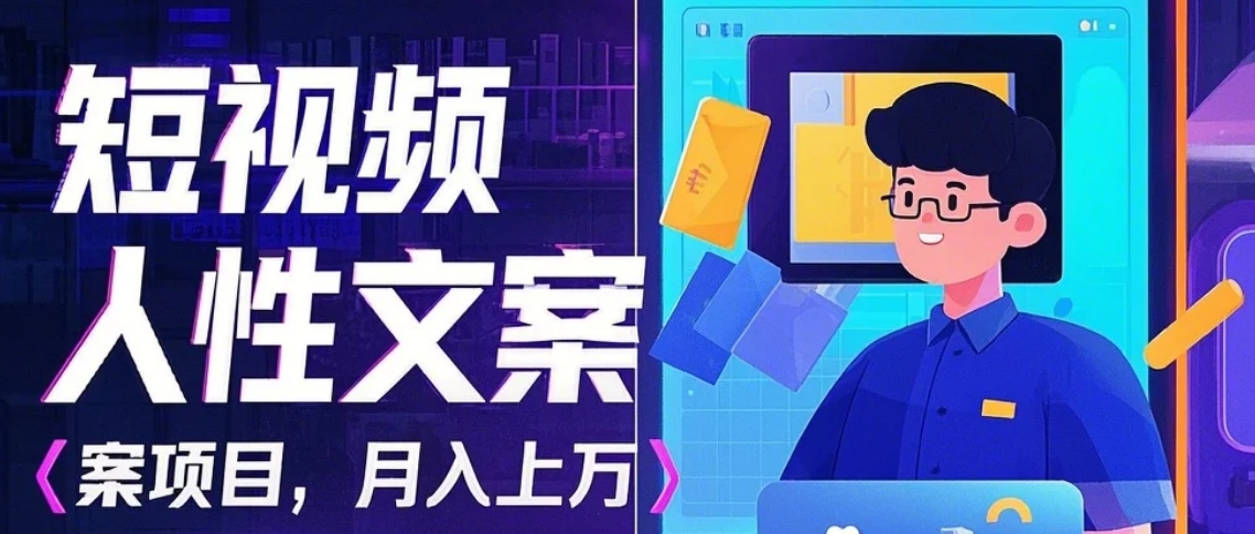 利用AI自动制作短视频人性文案项目：揭秘月入上万的精准流量变现秘籍-网赚联盟