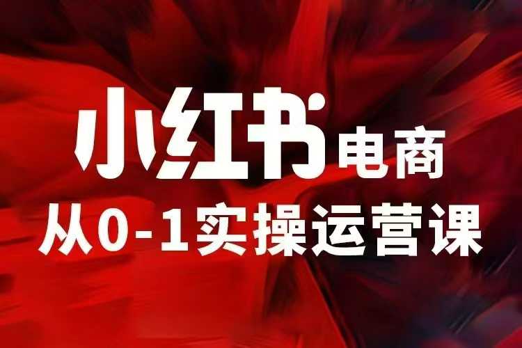 小红书电商运营，97节小红书vip内部课，带你实现小红书赚钱-网赚联盟