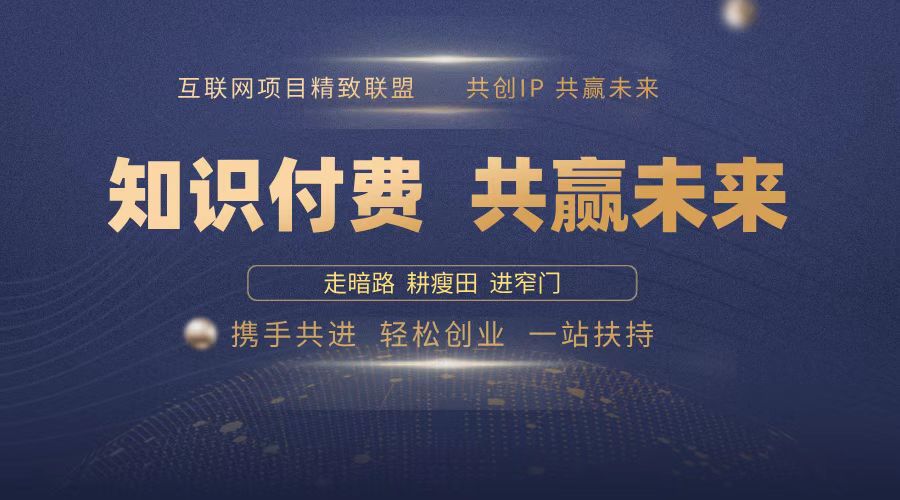 2025年 如何通过 “知识付费” 卖项目月入十万、年入百万，布局2025与…-网赚联盟