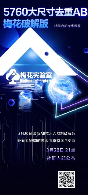 视频号连怼玩法-5760大尺寸去重AB技术-梅花实验室社群专享-网赚联盟