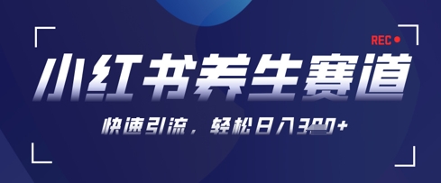 AI+可画生成小红书养生作品，新手暴力起号，矩阵操作，轻松日入3张+-网赚联盟
