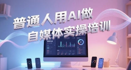 普通一个人用AI做自媒体，助你轻松开启AI自媒体创作之路-网赚联盟