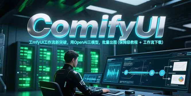 （15191期）ComfyUI工作流新突破，用OpenAI三模型，批量出图(保姆级教程+工作流下载)-网赚联盟