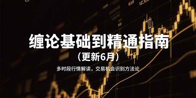 缠论基础到精通指南（更新6月）多时段行情解读，交易机会识别方法论-网赚联盟