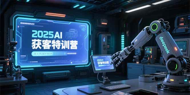 （15289期）2025AI获客特训营，AI图文视频全制作，deepseek工具实操教学-网赚联盟